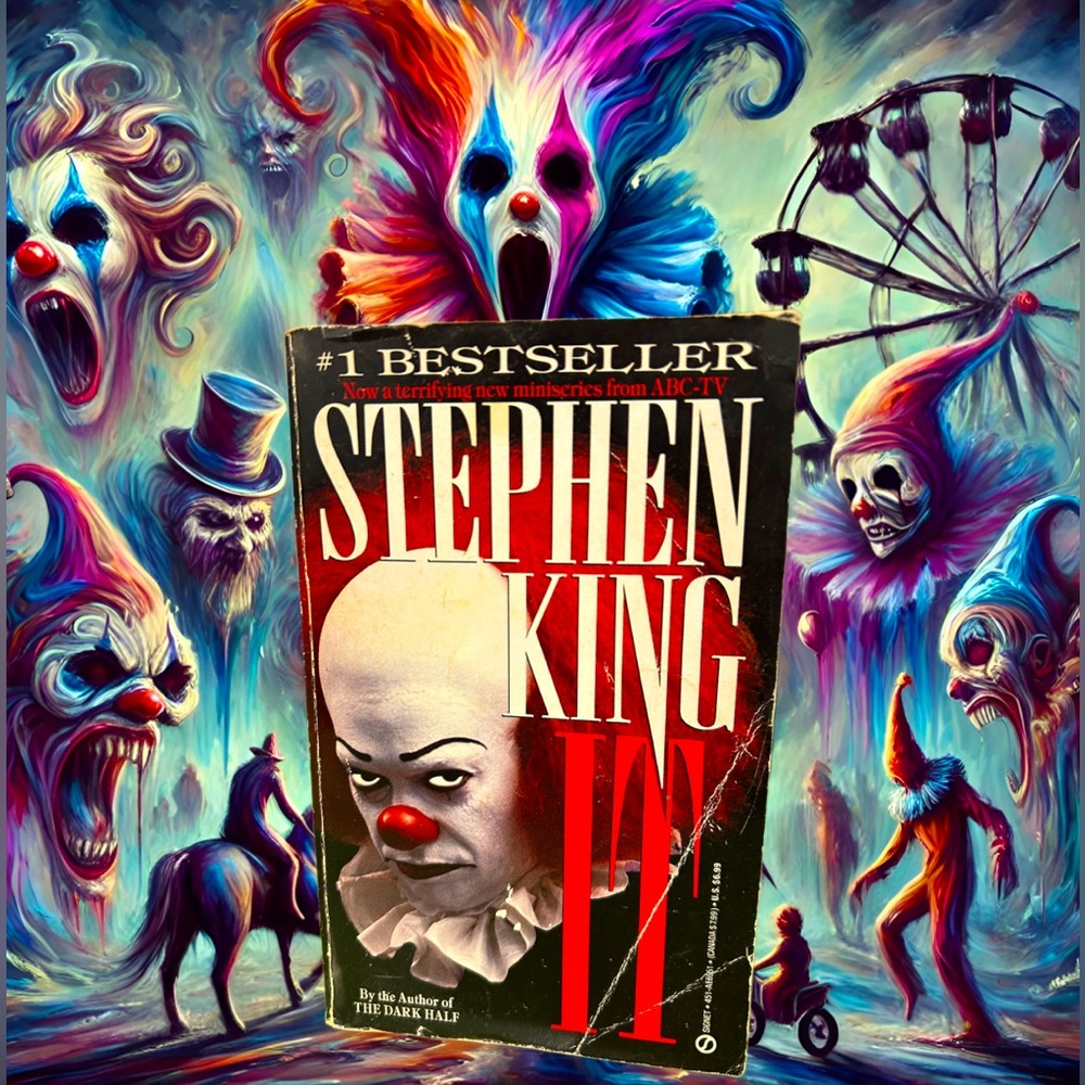 A Chilling Treasure—Vintage "IT" Paperback by Stephen King
